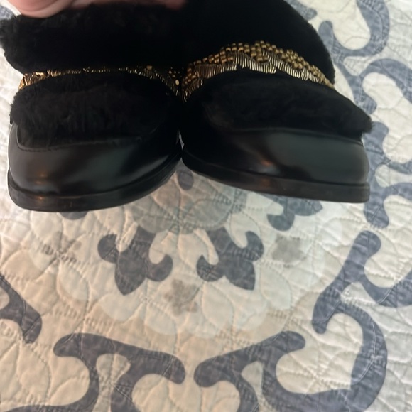Uma loafers fur toe, size 7 - Picture 9 of 9